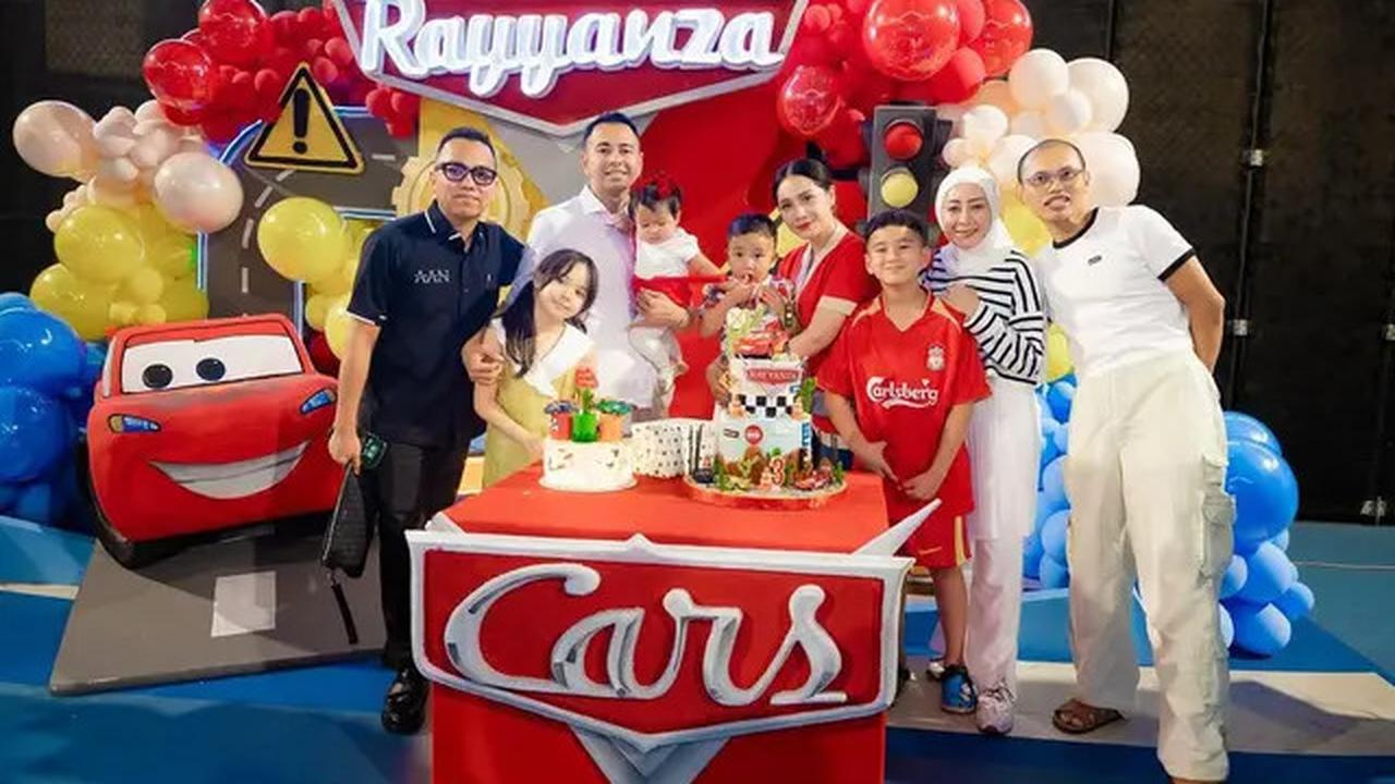 6 Potret Rayyanza Cipung Rayakan Ultah ke-3, Raffi Ahmad dan Nagita Slavina Lantun 5 Doa Indah