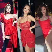Penampilan panggung Jennie saat bawakan lagu Solo satu ini menjadi salah satu yang paling ikonik. Ia tampil memesona dalam balutan asymmetric one shoulder dress. [Foto: X].