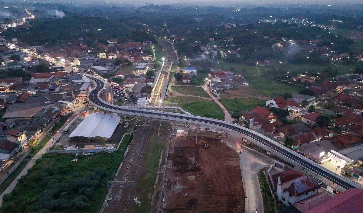 FOTO: Flyover dan JPO Tenjo Rampung, Siap Dukung Mobilitas dan Ekonomi Lokal