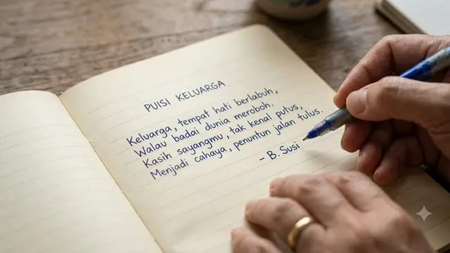 Contoh Puisi Keluarga Singkat Penuh Makna dan Menyentuh Hati