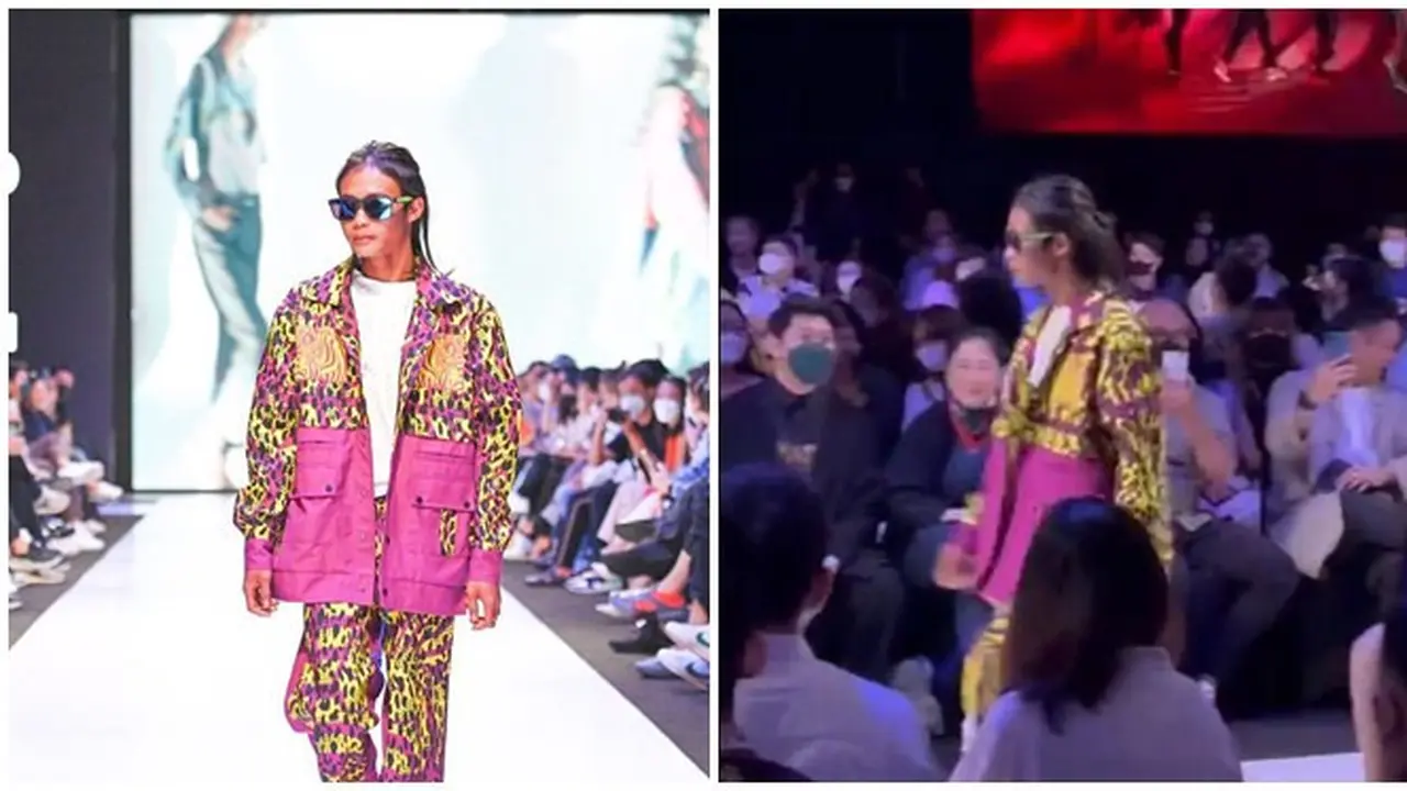 8 Potret Bonge Citayam saat Debut Runway di JF3 Fashion Festival 2022, Banjir Pujian
