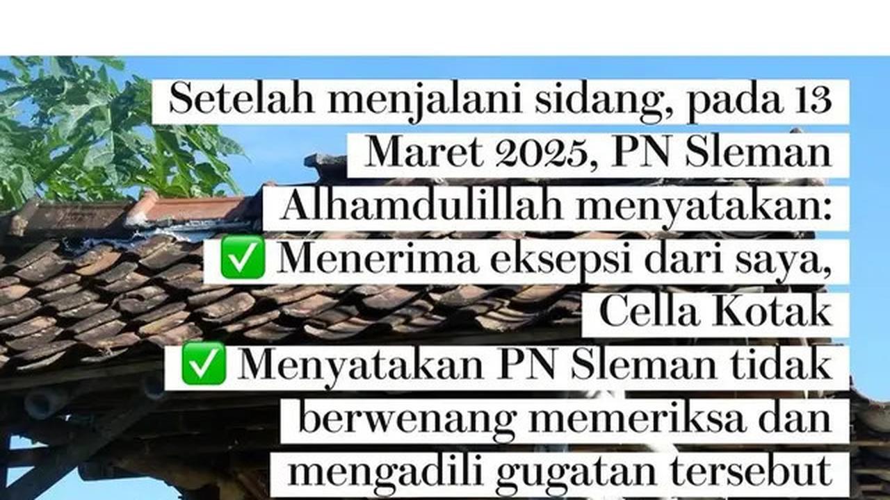 Tantri Kotak Umumkan Hasil Banding di Pengadilan Tinggi Yogyakarta: Kebenaran Selalu Temukan Jalan