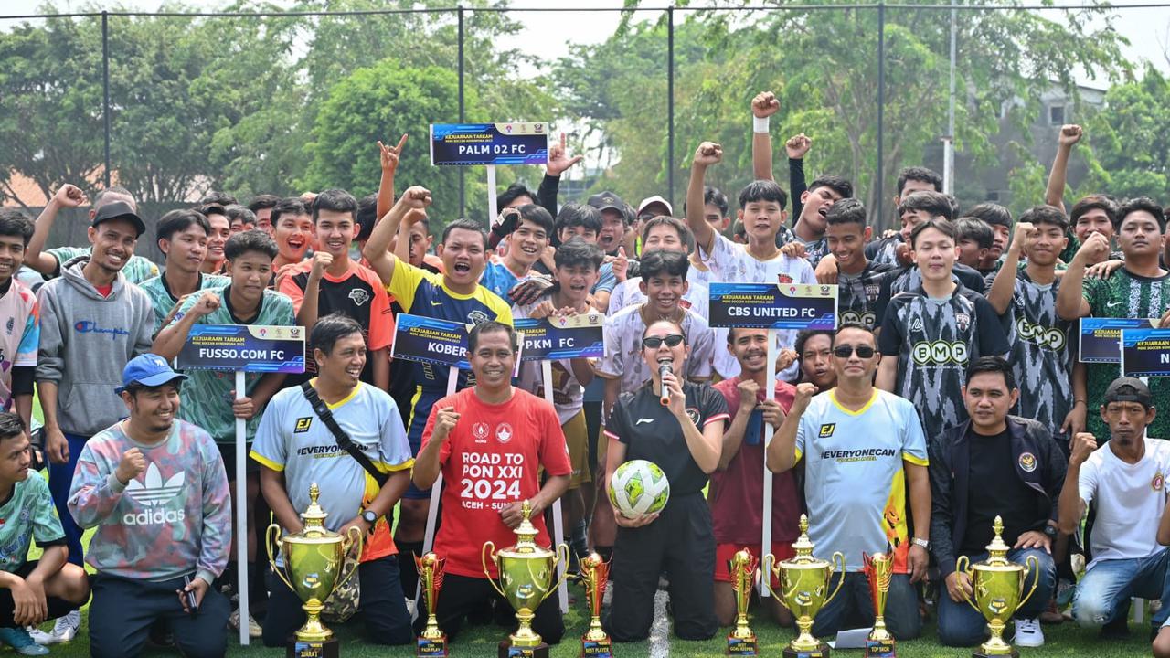 Kejuaraan Tarkam Mini Soccer Piala Kemenpora 2023 Diikuti 24 Tim