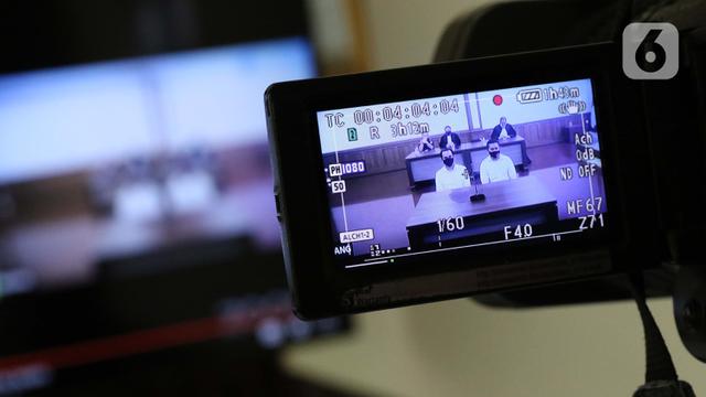 FOTO: Sidang Putusan Kasus Penyiraman Novel Baswedan Digelar Secara Daring