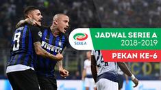 Beriat video jadwal Serie A 2017-2018 pekan ke-6. Inter Milan ditantang Fiorentina di Giuseppe Meazza, Milan.