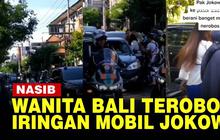 VIDEO: Paspampres Panik Wanita Bali Terobos Iringan Mobil Jokowi, Begini Nasibnya