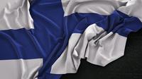 Ilustrasi bendera negara Finlandia. (Photo by natanaelginting on Freepik)