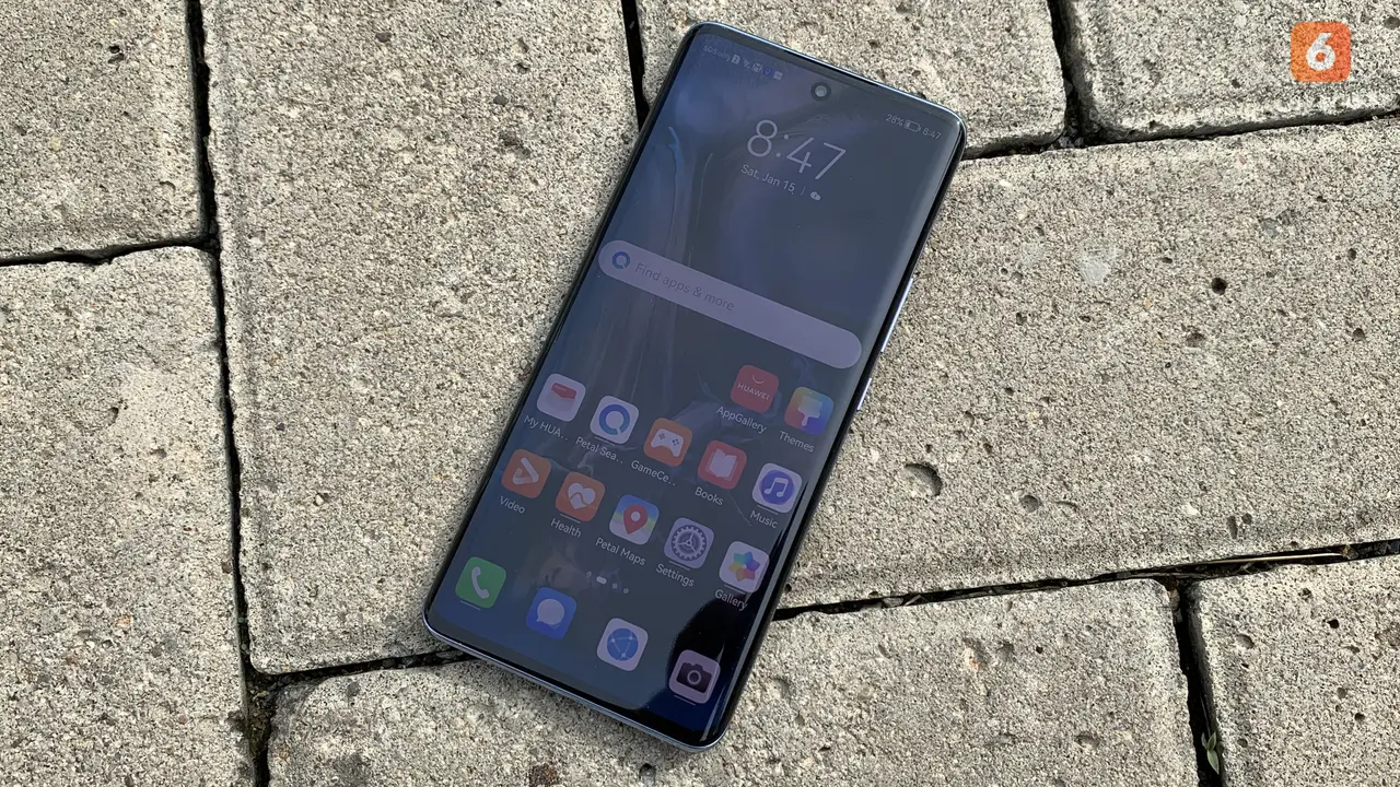 Penampakan Huawei Nova 9