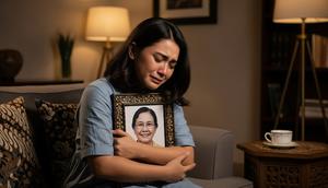 Ucapan Selamat Hari Ibu yang Sudah Meninggal/ Ilustrasi AI