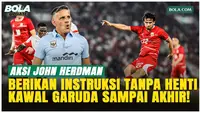 Momen John Herdman Ngotot Arahkan Timnas Indonesia Lawan Mozambik