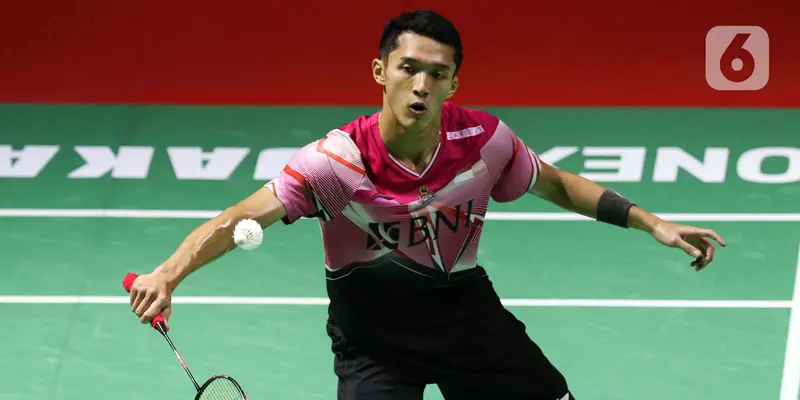 Kalahkan Shesar Hiren Rhustavito, Jonatan Christie Melaju ke 8 Besar Indonesia Masters 2023