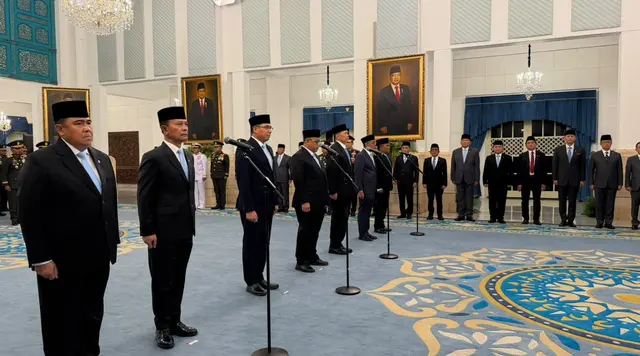 Daftar 9 Pejabat Baru yang Dilantik Prabowo Hari Ini