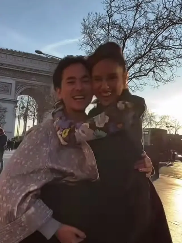 Cinta Laura dan Jerome Kurnia