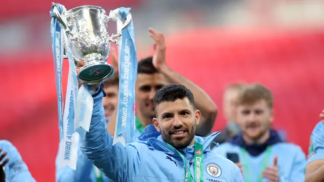 Foto: Pensiun di Barcelona, Sergio Aguero dan Raihan 21 Trofi Bersama 4 Klub dan Timnas Argentina dalam 18 Tahun Perjalanan Karier