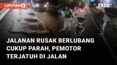 Jalanan berlubang masih menjadi permasalahan di Indonesia