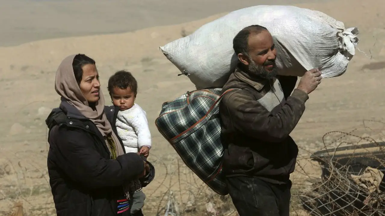 2.400 Warga Irak melarikan diri dari Mosul barat