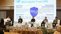 BSrE BSSN&nbsp;gelar forum tahunan BeTalk 2025 bertema 'Build with AI, Protect with Information Security'. (Ist)