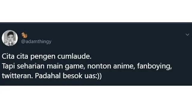 5 Drama Cita-cita Pengen Cumlaude Ala Netizen Ini Bikin Senyum Kecut