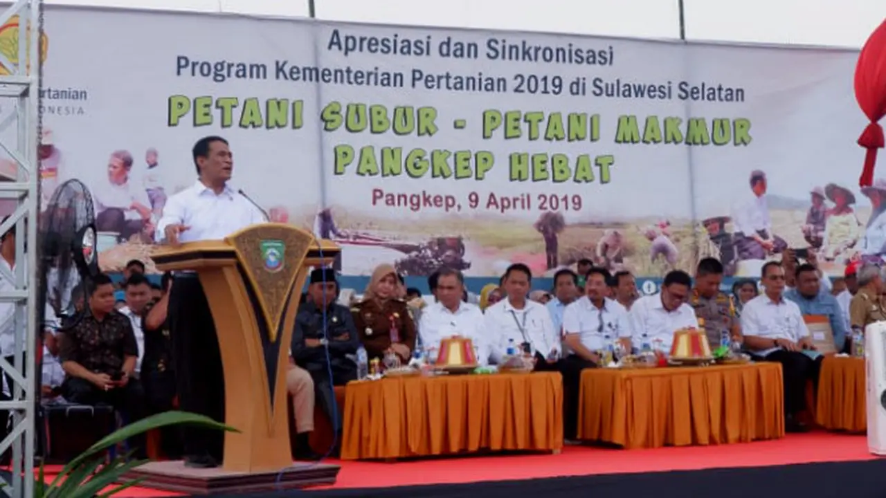 Menteri Pertanian Andi Amran Sulaiman