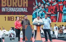 VIDEO: Gemuruh Buruh saat Prabowo Tegas UU Perampasan Aset Sikat Koruptor "Enak Saja Nyolong"