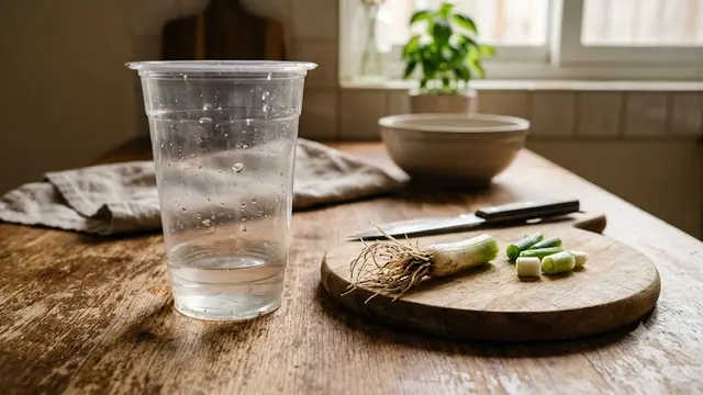 Regrow Daun Bawang