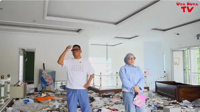 7 Potret Uya Kuya Perdana Masuk Rumah Usai Dijarah Massa, Kondisinya Memprihatinkan