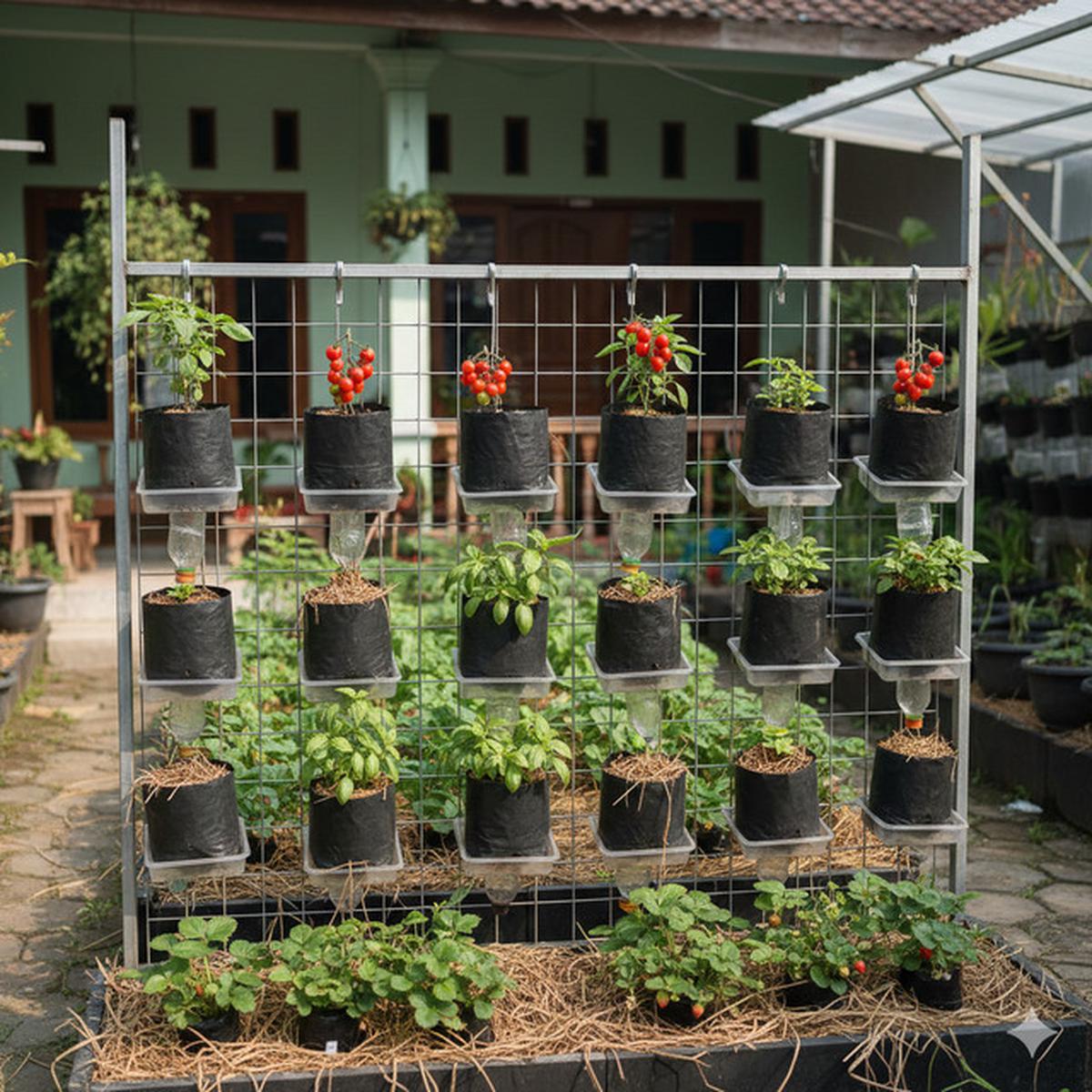 7 Model Kebun Sayur yang Bisa Tumpang Sari tapi Tetap Rapi, Cocok untuk Rumah Kecil