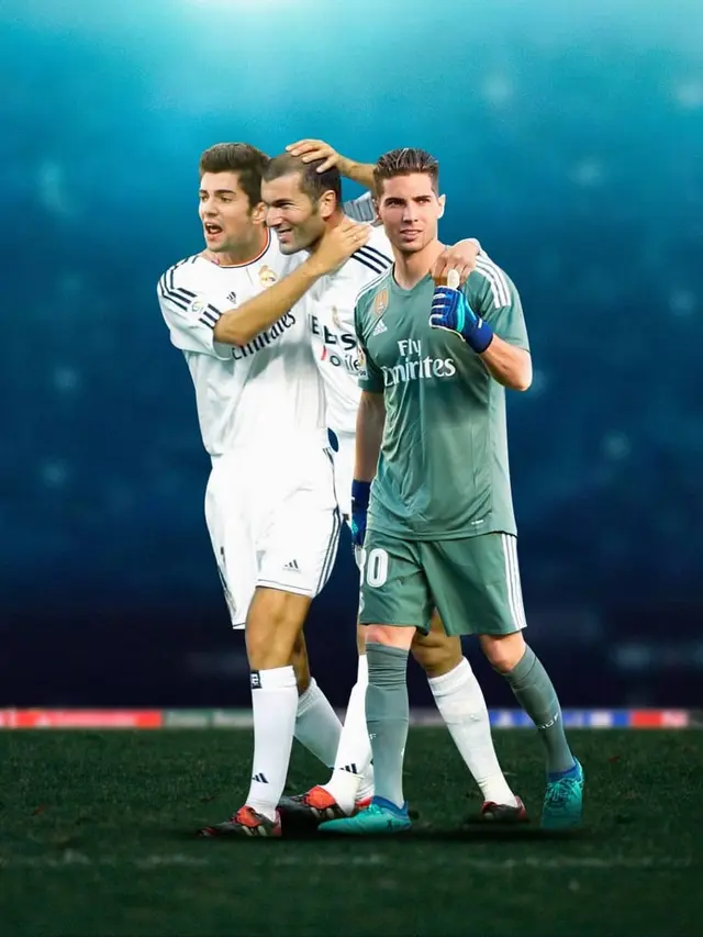 Zinedine, Enzo dan Luka Zidane