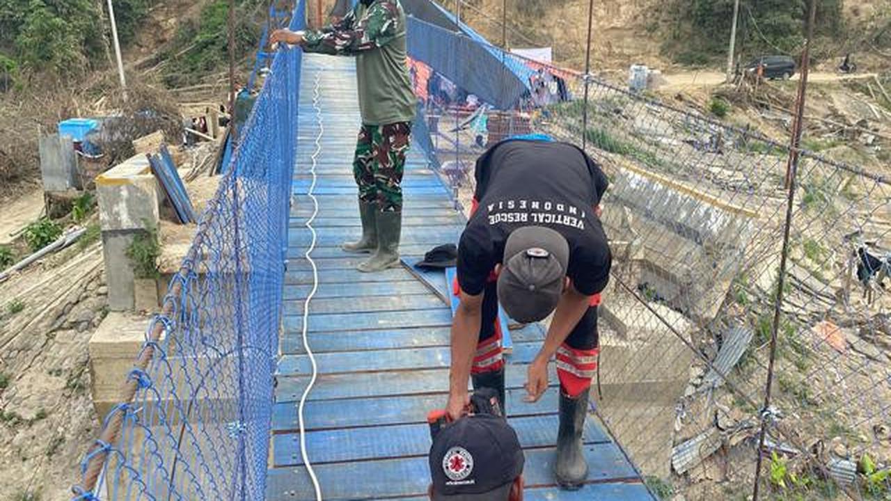 TNI Percepat Operasi Sambung Desa Terisolasi di 11 Titik Aceh, Jembatan Gantung Siap Beroperasi