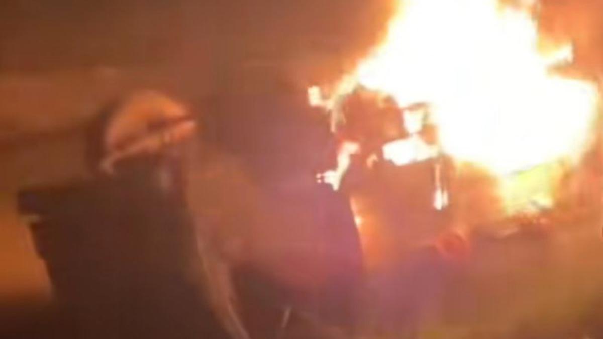 Kronologi Truk Satpol PP Aceh Utara Bawa Bantuan Korban Banjir Terbalik dan Terbakar