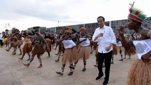 Jokowi di Papua Barat