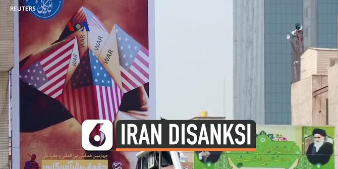 VIDEO: Begini Sanksi Ekonomi Baru Amerika pada Iran