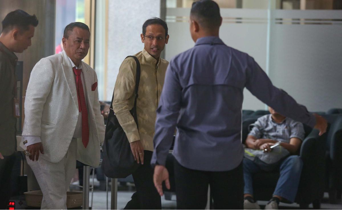 FOTO: Nadiem Makarim Penuhi Panggilan Diperiksa KPK