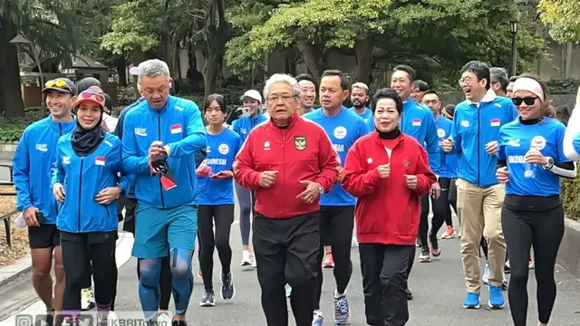 FOTO Jelang Tokyo Marathon 2023