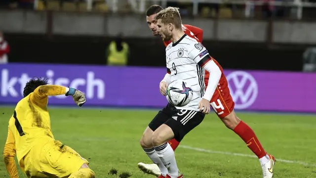 Foto: Tundukkan Makedonia Utara 4-0, Jerman Jadi Tim Pertama yang Lolos ke Putaran Final Piala Dunia 2022