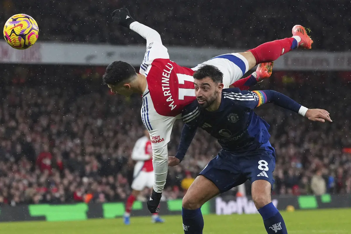 Foto: Arsenal Beri Kekalahan Pertama untuk Pelatih Anyar MU Ruben Amorim di Liga Inggris