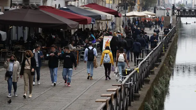 Aktivitas di Italia saat Pelonggaran Lockdown