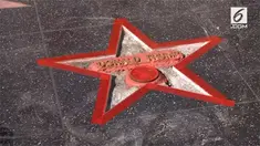 Kerap menjadi sasaran perusakan, bintang Trump di Hollywood Walk of Fame akan dihapus.