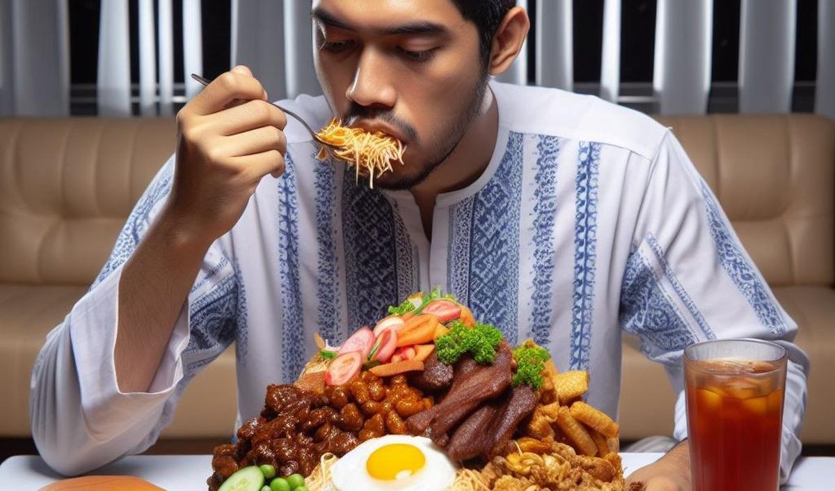 Memperbanyak Konsumsi Makanan Manis dan Berlemak Selama Sahur