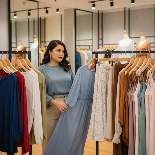 Tips Baju untuk Orang Gemuk Agar Tampak Langsing