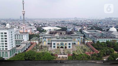 Masjid Raya Jakarta Islamic Centre akan Direnovasi Usai Terbakar