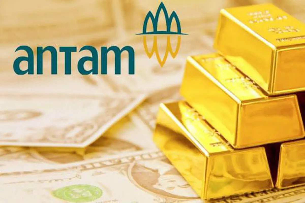 Ilustrasi Emas Antam