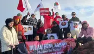 Mengenang Bung Karno dari Puncak Gunung Kerinci, Hasto Tekankan Semangat Nasionalisme