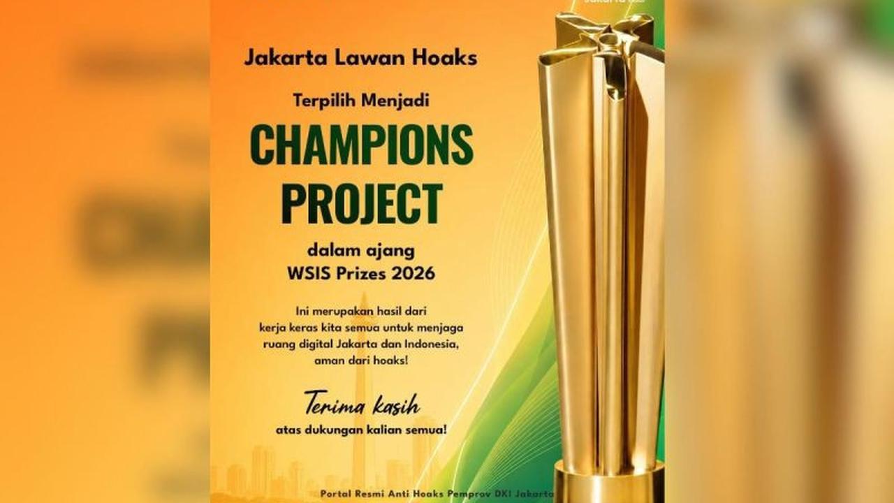 Jalahoaks DKI Jakarta Sabet Predikat Champion Project WSIS Prizes 2026: Lompatan Besar Literasi Digital Ibu Kota