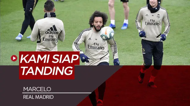 VIDEO: Marcelo Jelaskan Kondisi Terkini Real Madrid Jelang Kembalinya La Liga