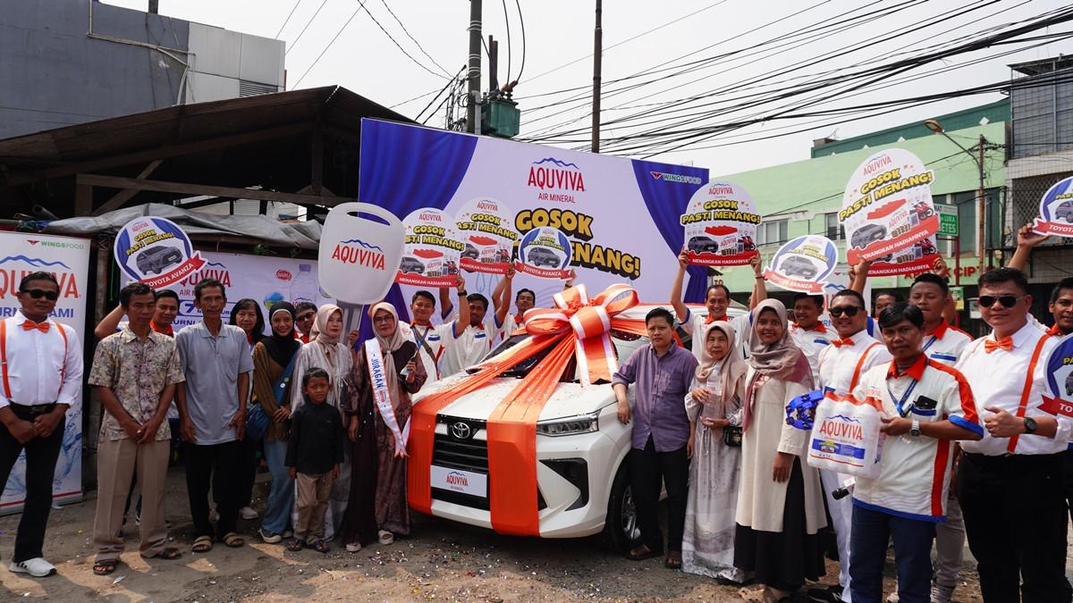 Warung Kopi di Cikarang Bawa Pulang Avanza dari AQUVIVA Gosok Pasti Menang