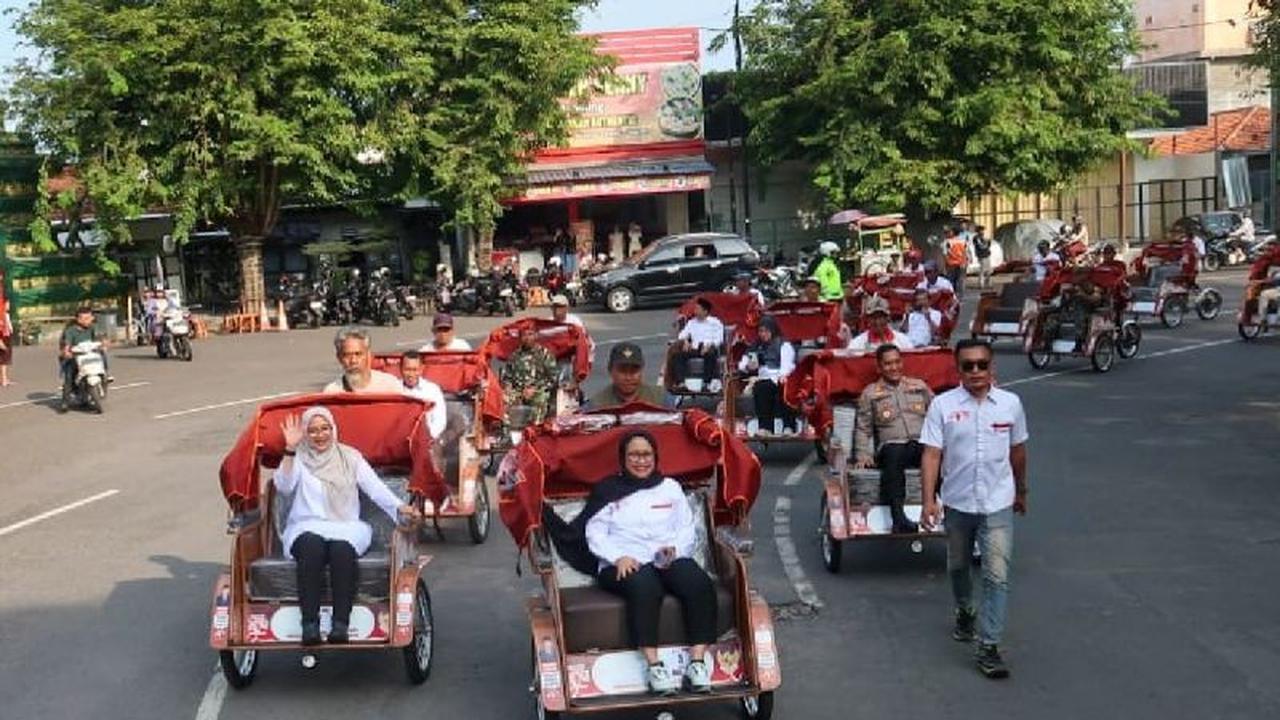 Kesejahteraan Tukang Becak Lansia Banyuwangi Terangkat Berkat Bantuan Becak Listrik Presiden Prabowo