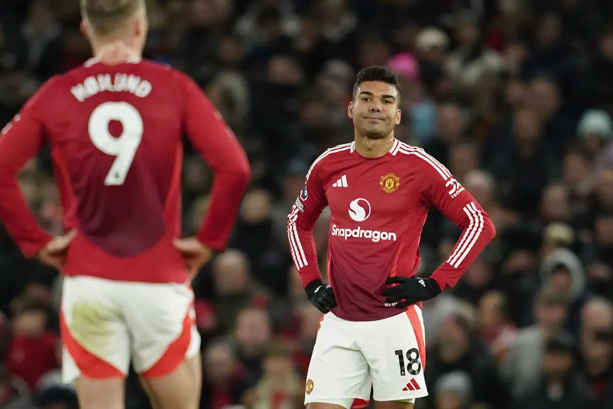 Foto: Wajah Frustasi Para Pemain MU setelah Telan Hattrick Kekalahan di Liga Inggris Jelang Tahun Baru 2025