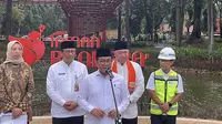 Pramono: Tak Hanya Lapangan Padel Gratis, Taman Bendera Pusaka Bakal Ada Jogging Track