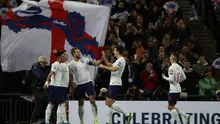 Inggris menang telak 7-0 atas Montenegro. (AP Photo/Ian Walton)